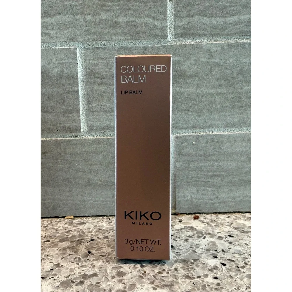 Brand New! NIB!  Kiko Milano Coloured Balm Lip Balm 06 BlackBerry‎ 3g/.10 oz